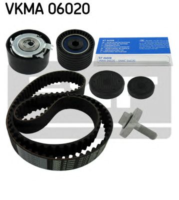 VKMA 06020 SKF Комплект ГРМ (ремінь + ролик)1